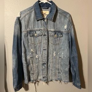 Distressed Denim/Jean Jacket
